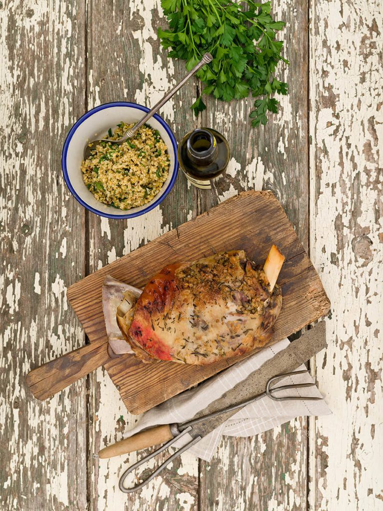 Shoulder of lamb cooked in a bag Miele Experience Centre