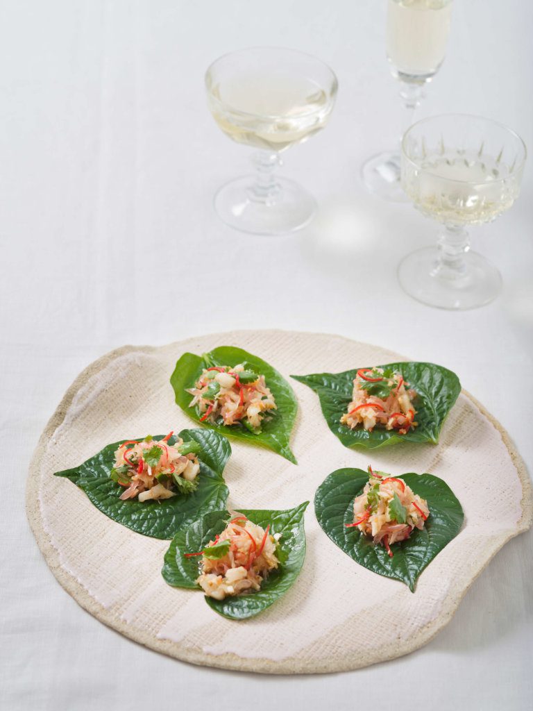 Pomelo betel leaf Miele Experience Centre