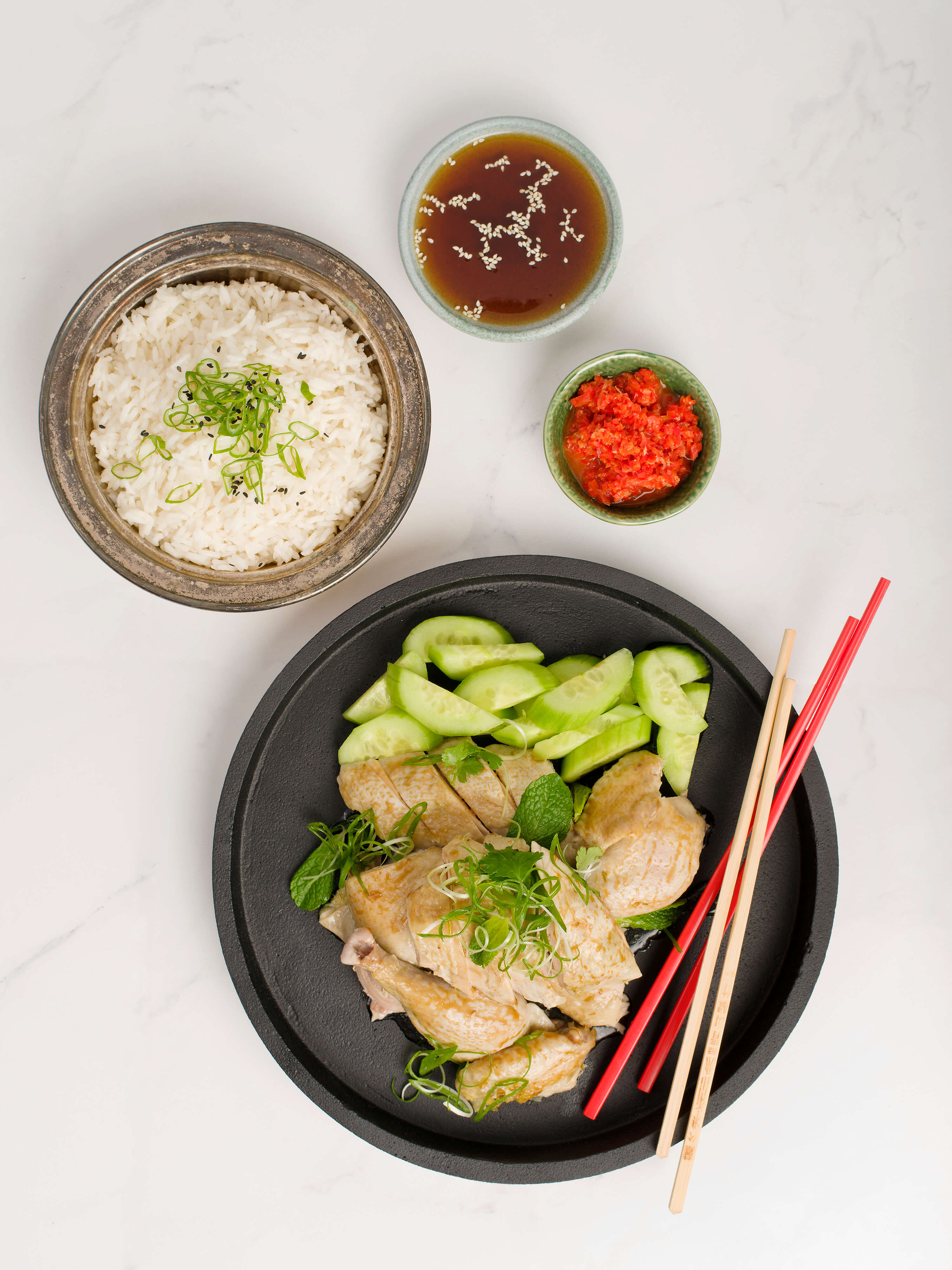 Hainanese chicken Miele Experience Centre