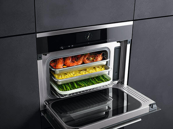 Miele creates built-in Steam Oven with Microwave - Miele Experience Centre