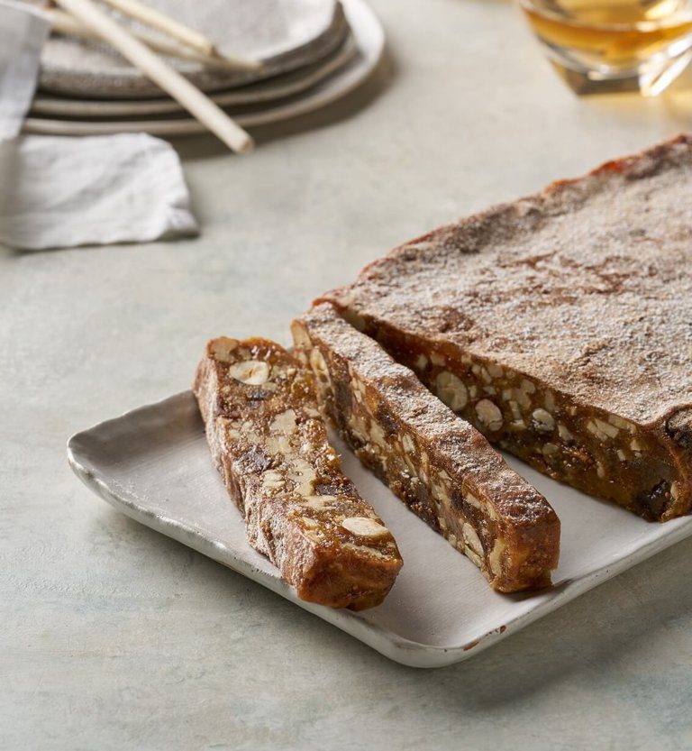 Hazelnut and fig panforte Miele Experience Centre