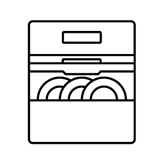 Miele dishwasher icon