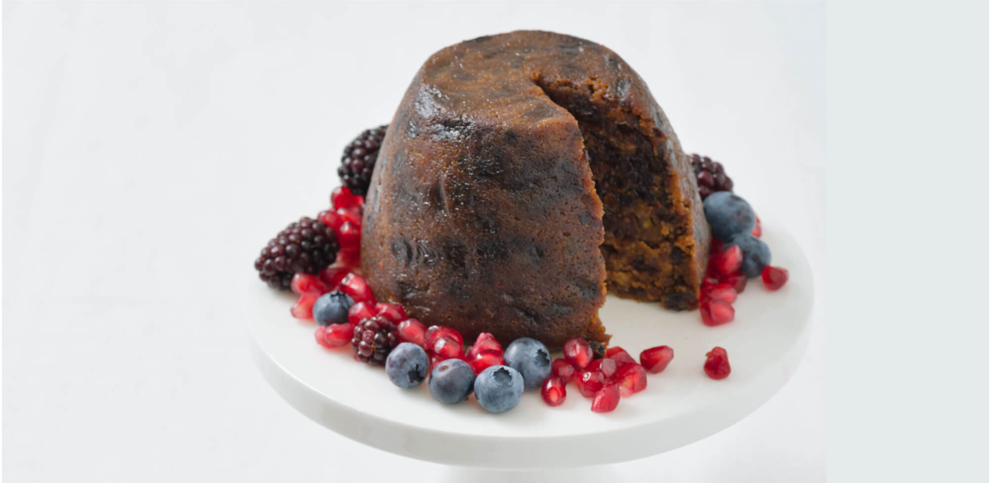 Christmas pudding demonstration