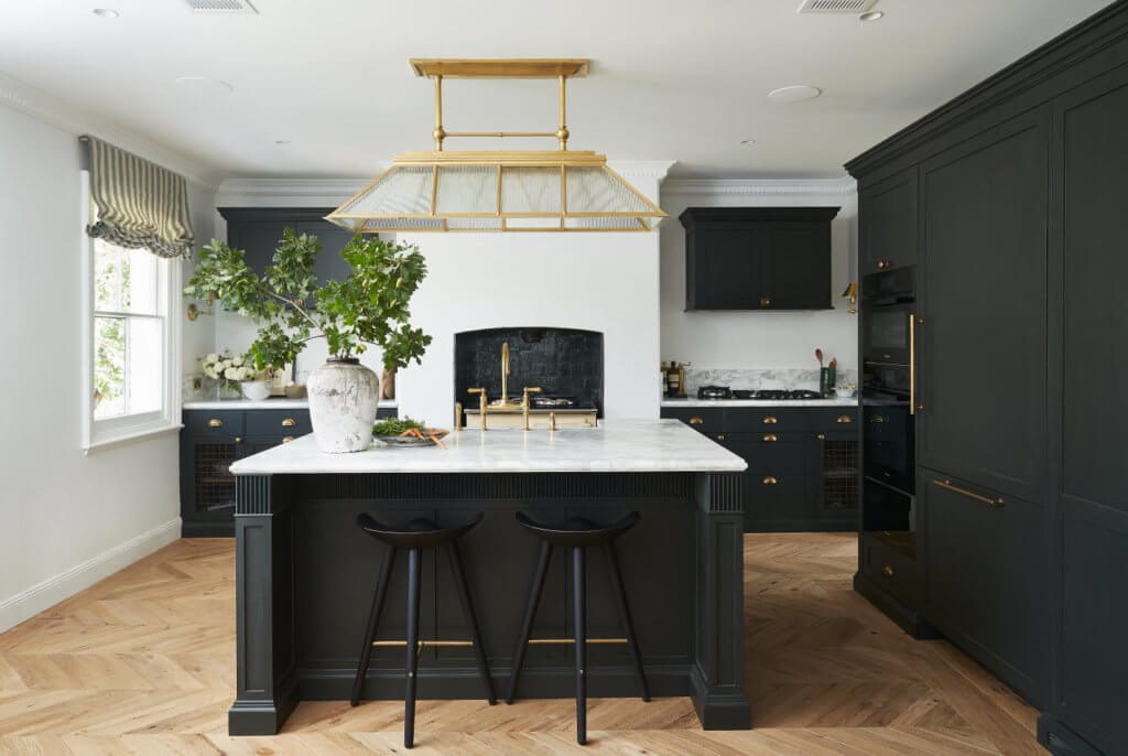 Steve Cordony's kitchen at the Rosedale Farm