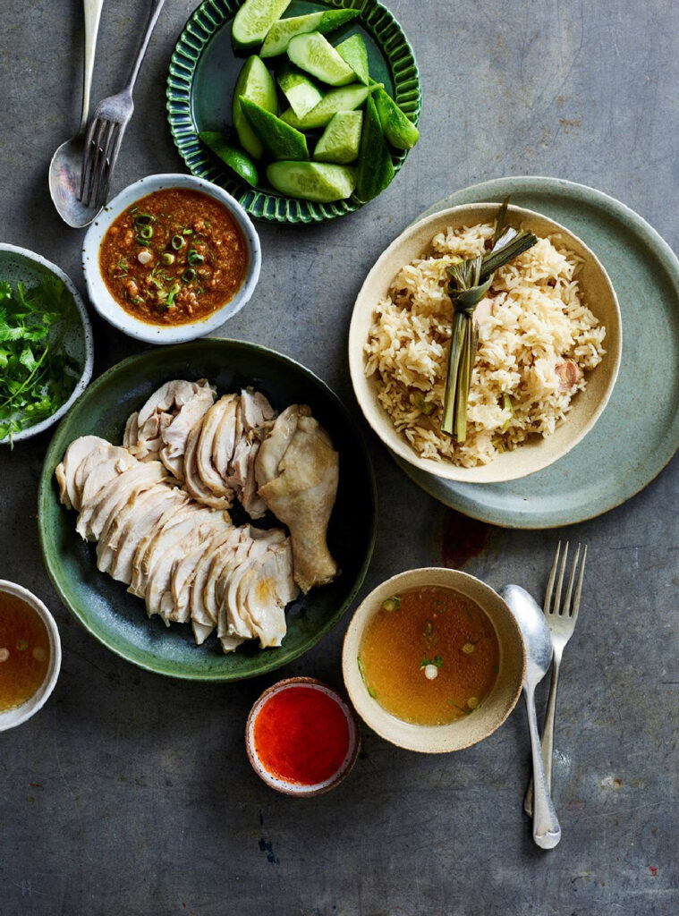 Thai-style chicken and rice