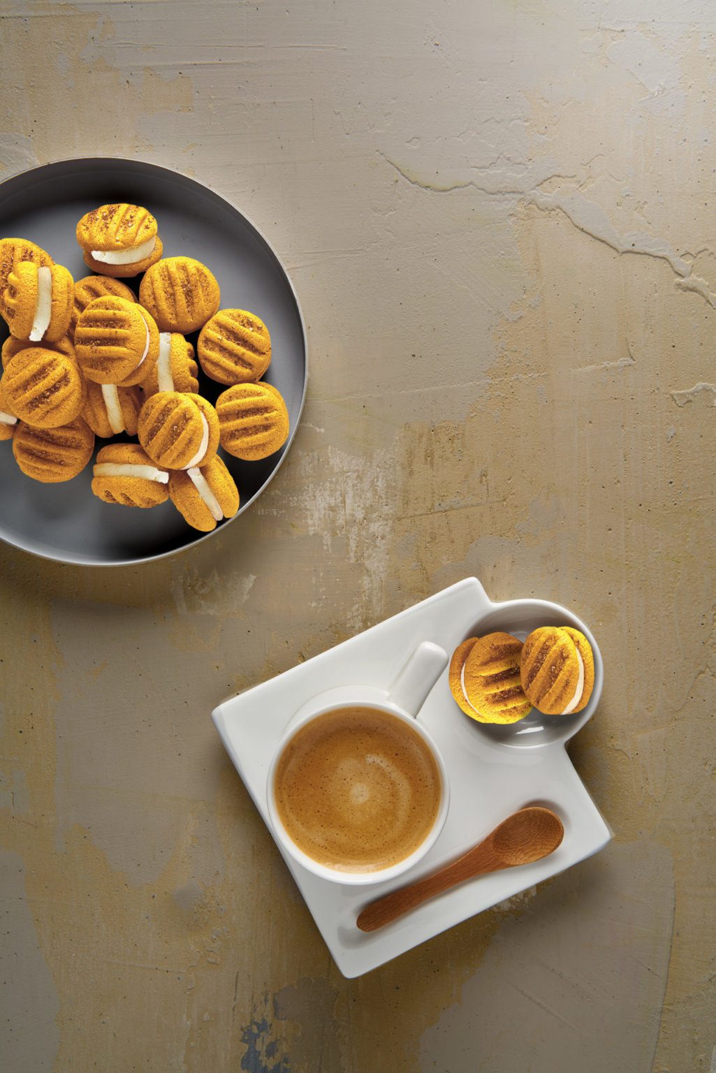 Yoyos with yuzu icing Miele Experience Centre